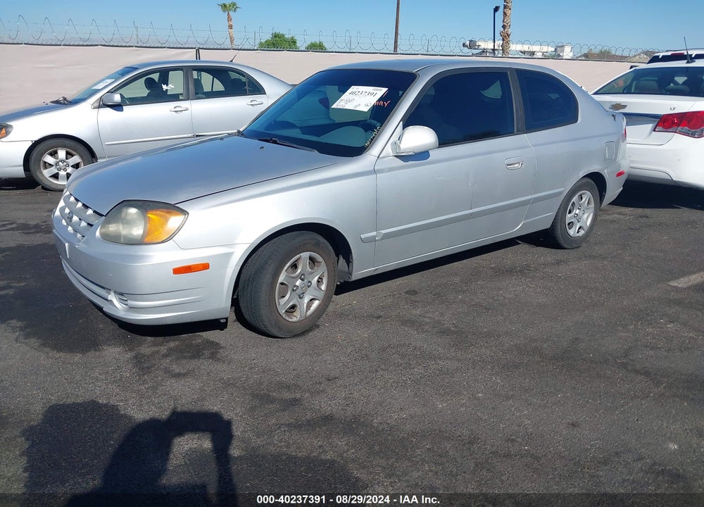 2003 HYUNDAI ACCENT GL VIN: KMHCG35C23U275262