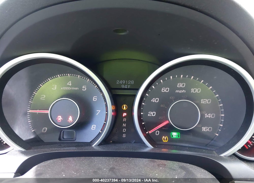 2009 ACURA TL 3.5 VIN: 19UUA86559A006921