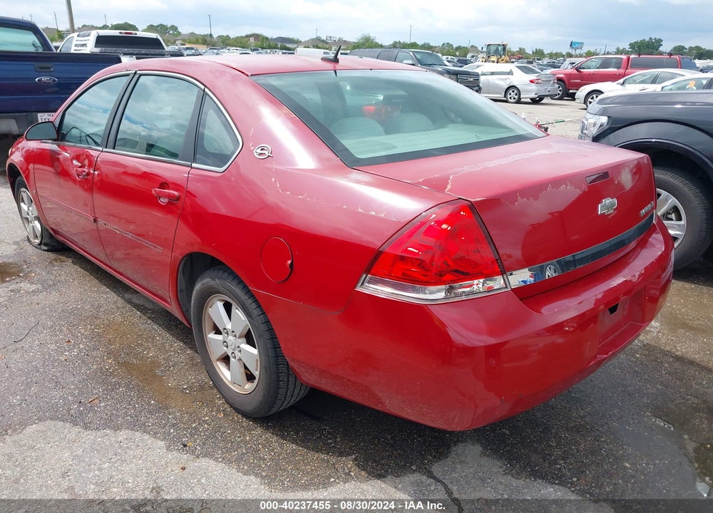 2007 CHEVROLET IMPALA LT VIN: 2G1WT58K979258384