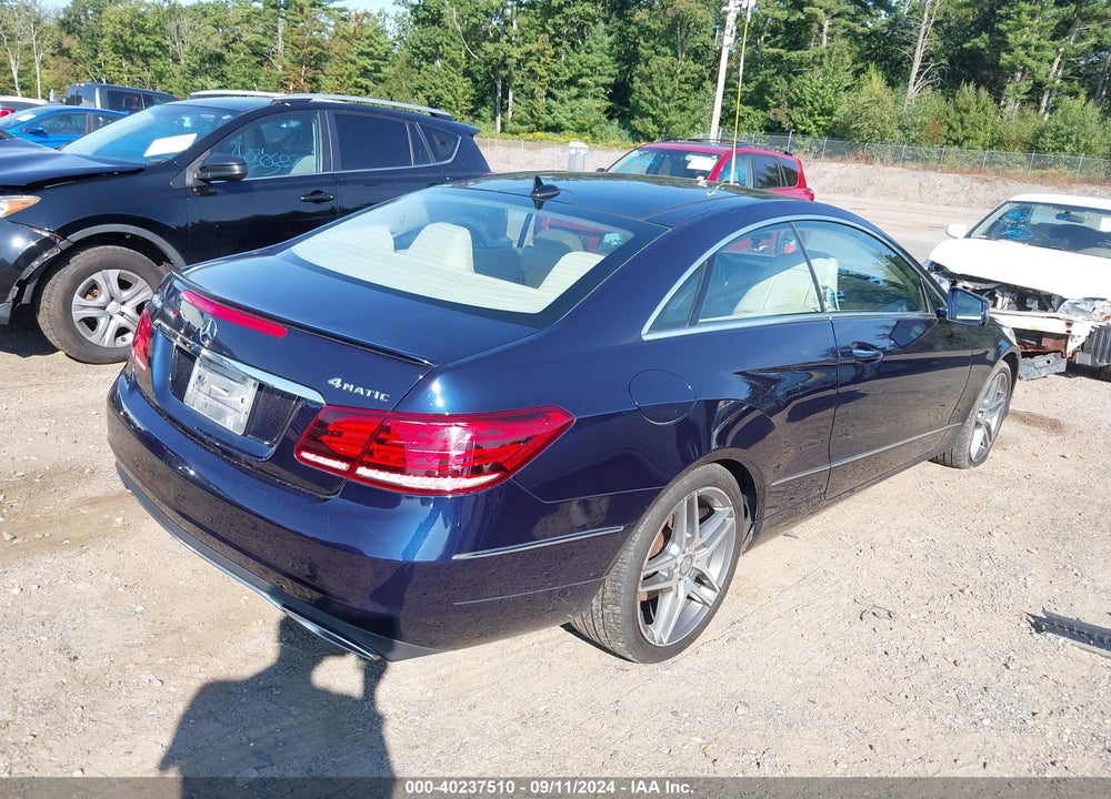 2014 MERCEDES-BENZ E 350 4MATIC VIN: WDDKJ8JB3EF290135