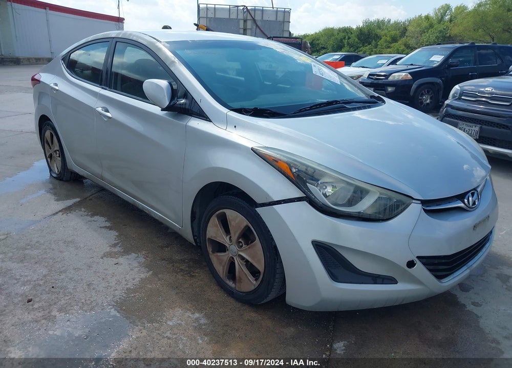 2016 HYUNDAI ELANTRA SE VIN: 5NPDH4AE8GH676351