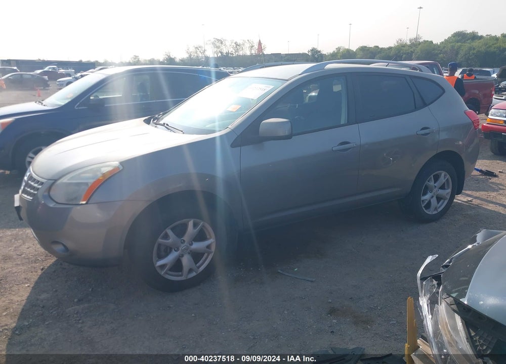 2008 NISSAN ROGUE SL VIN: JN8AS58V28W131987