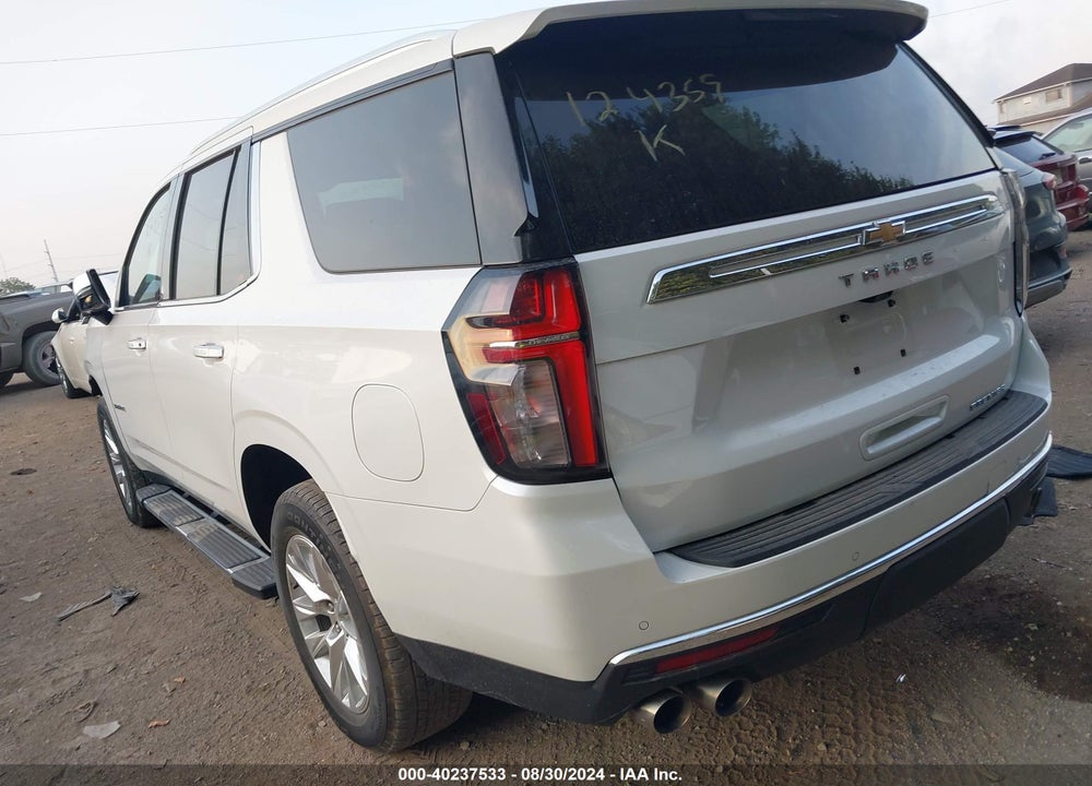 2022 CHEVROLET TAHOE 4WD PREMIER VIN: 1GNSKSKD4NR124359