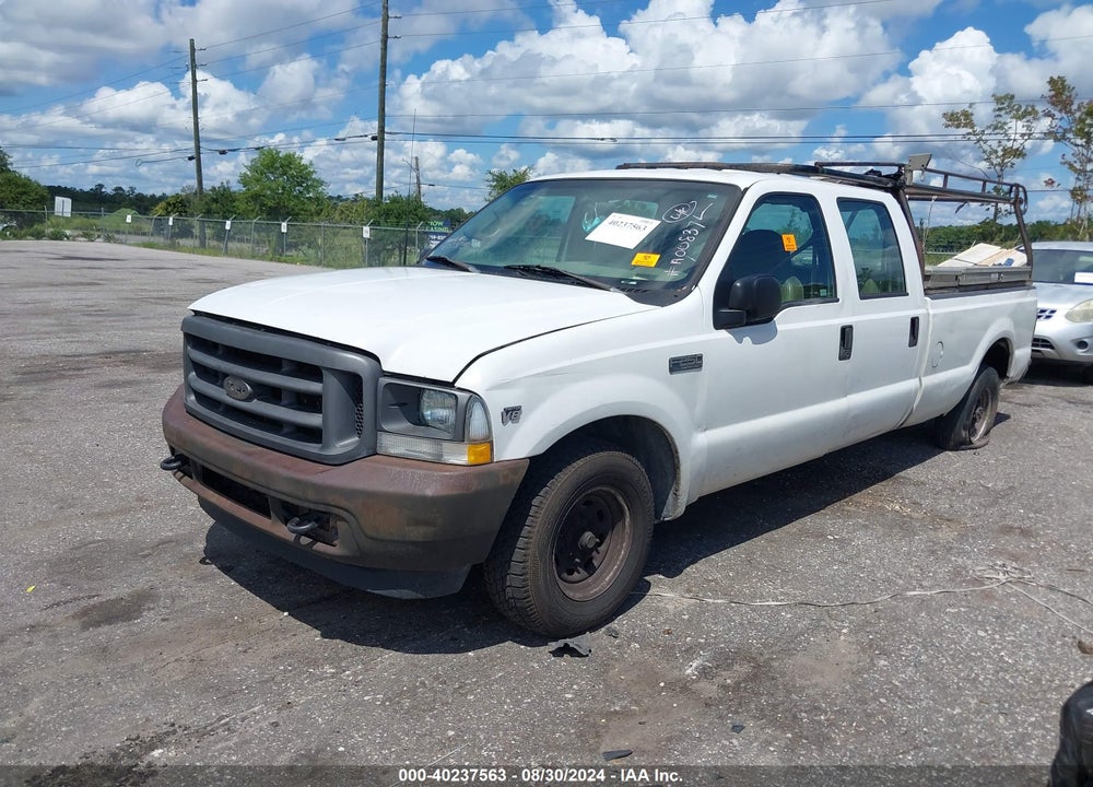2002 FORD F-250 LARIAT/XL/XLT VIN: 1FTNW20L92EA00837
