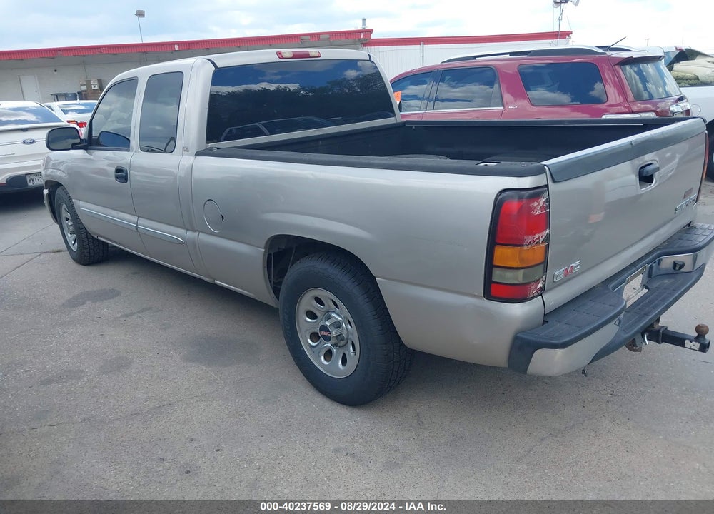2005 GMC SIERRA 1500 SLE VIN: 1GTEC19T25Z341726