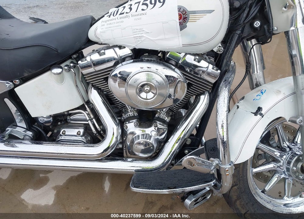 2000 HARLEY-DAVIDSON FLSTF VIN: 1HD1BMY15YY020579