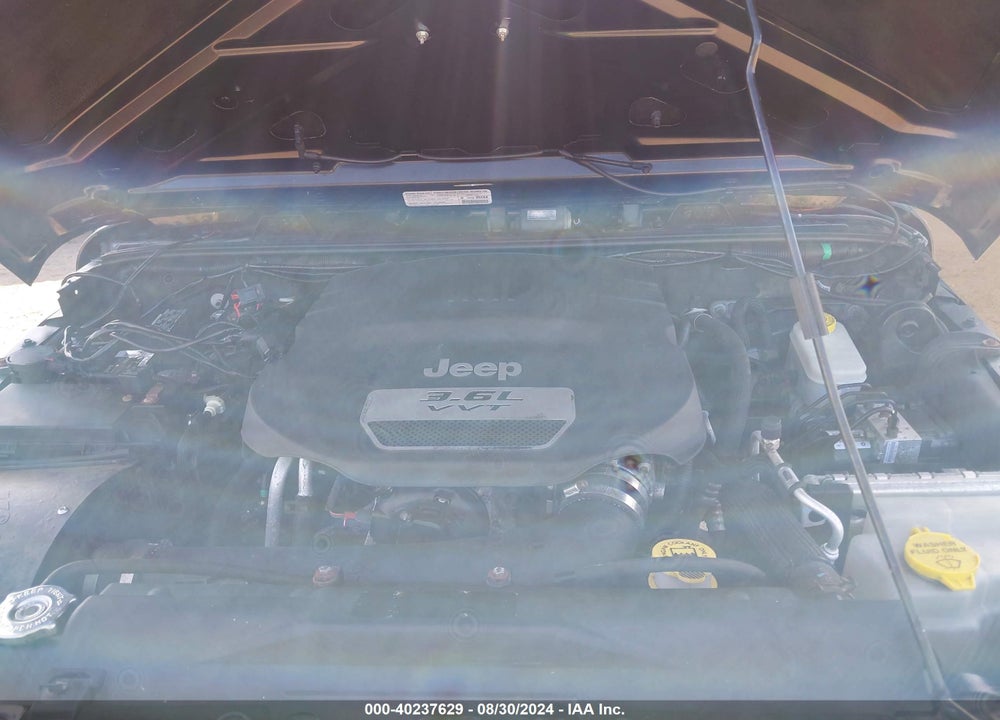 2013 JEEP WRANGLER UNLIMITED SAHARA VIN: 1C4BJWEG7DL543624