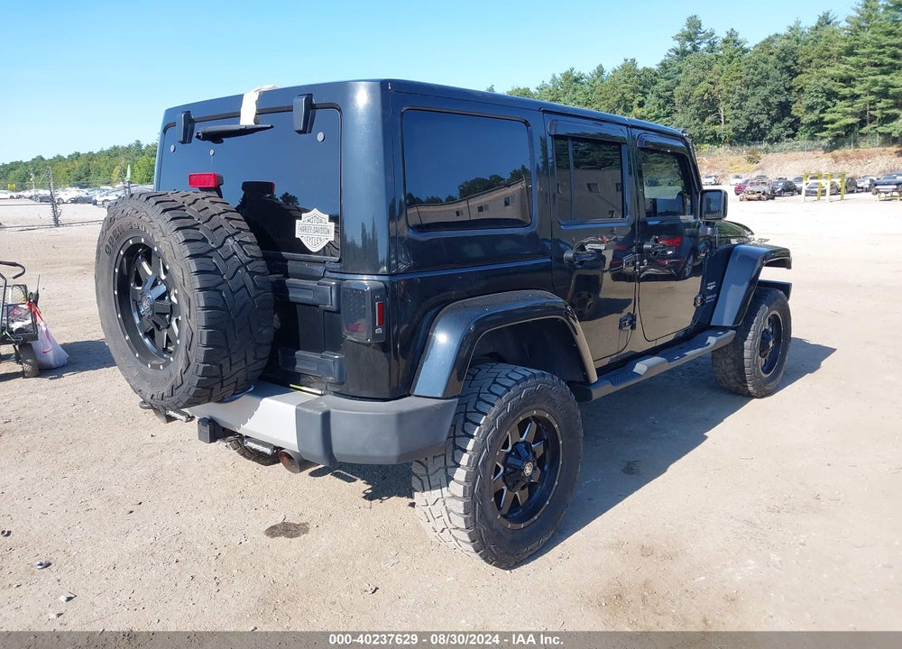 2013 JEEP WRANGLER UNLIMITED SAHARA VIN: 1C4BJWEG7DL543624