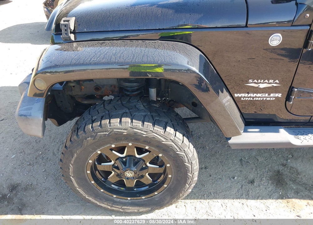 2013 JEEP WRANGLER UNLIMITED SAHARA VIN: 1C4BJWEG7DL543624