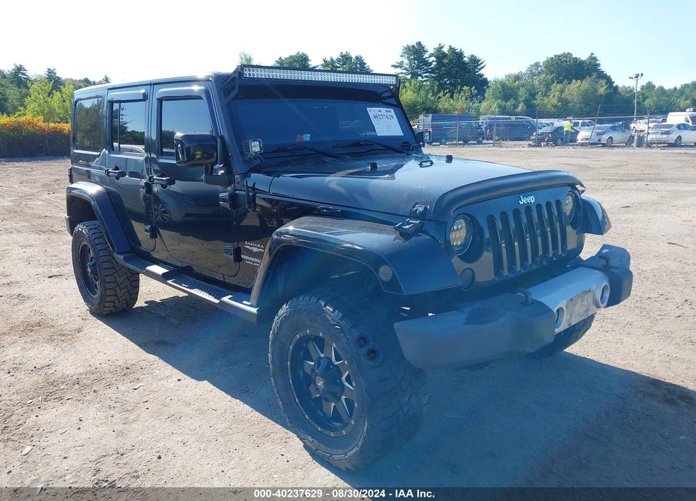 2013 JEEP WRANGLER UNLIMITED SAHARA VIN: 1C4BJWEG7DL543624