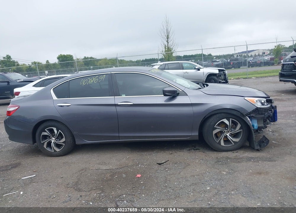 2016 HONDA ACCORD LX VIN: 1HGCR2F3XGA124380