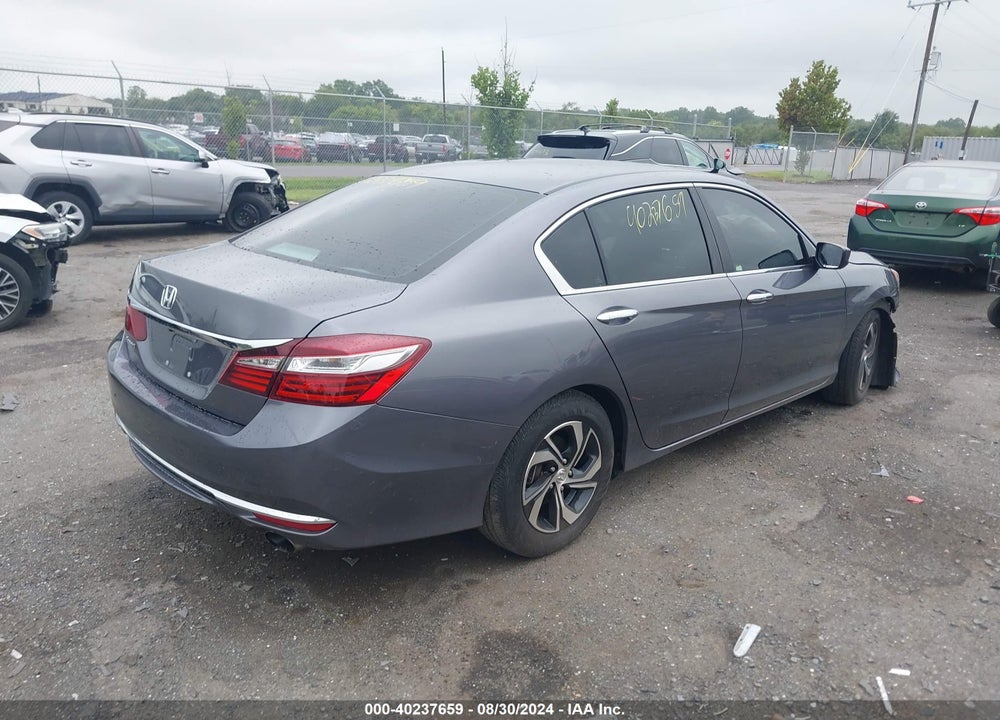 2016 HONDA ACCORD LX VIN: 1HGCR2F3XGA124380