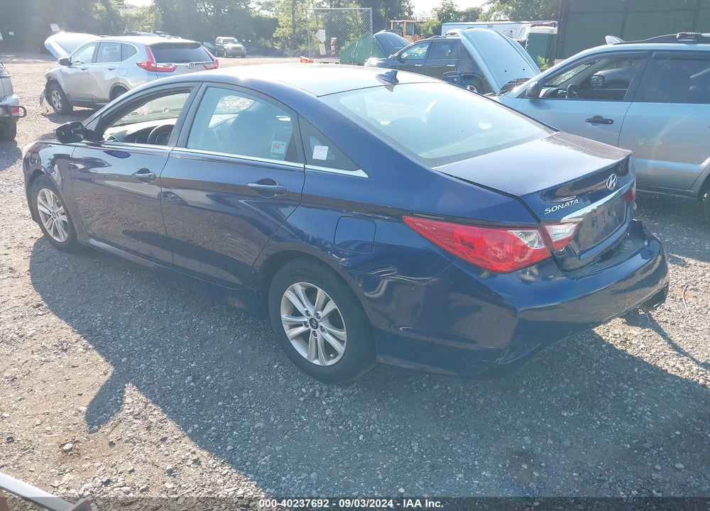2014 HYUNDAI SONATA GLS VIN: 5NPEB4AC8EH838528