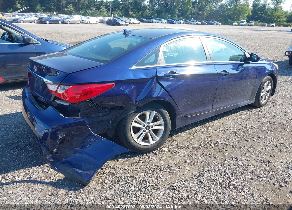 2014 HYUNDAI SONATA GLS VIN: 5NPEB4AC8EH838528