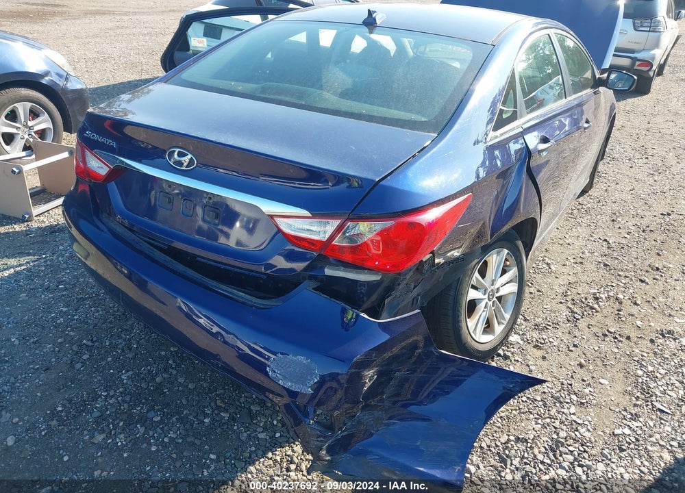 2014 HYUNDAI SONATA GLS VIN: 5NPEB4AC8EH838528