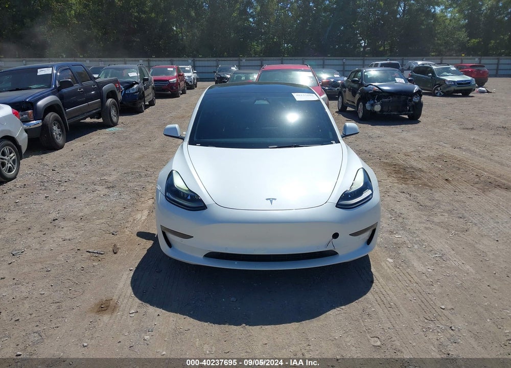 2022 TESLA MODEL 3 LONG RANGE DUAL MOTOR ALL-WHEEL DRIVE VIN: 5YJ3E1EB0NF186548