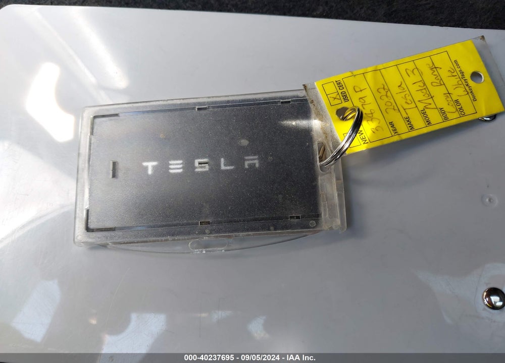 2022 TESLA MODEL 3 LONG RANGE DUAL MOTOR ALL-WHEEL DRIVE VIN: 5YJ3E1EB0NF186548