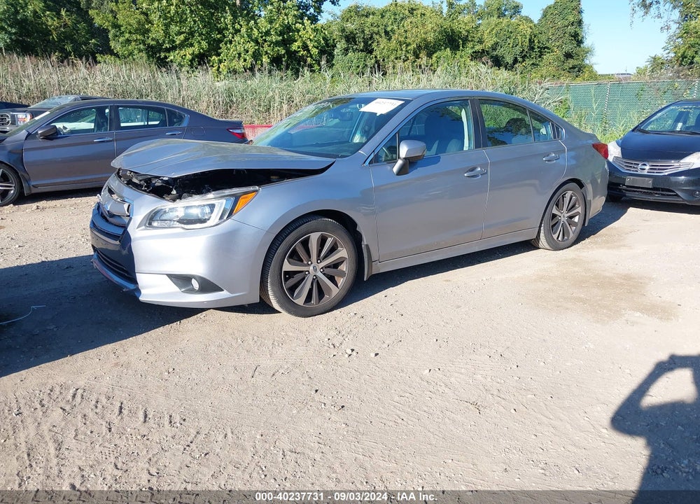 2017 SUBARU LEGACY 2.5I LIMITED VIN: 4S3BNAN68H3043296