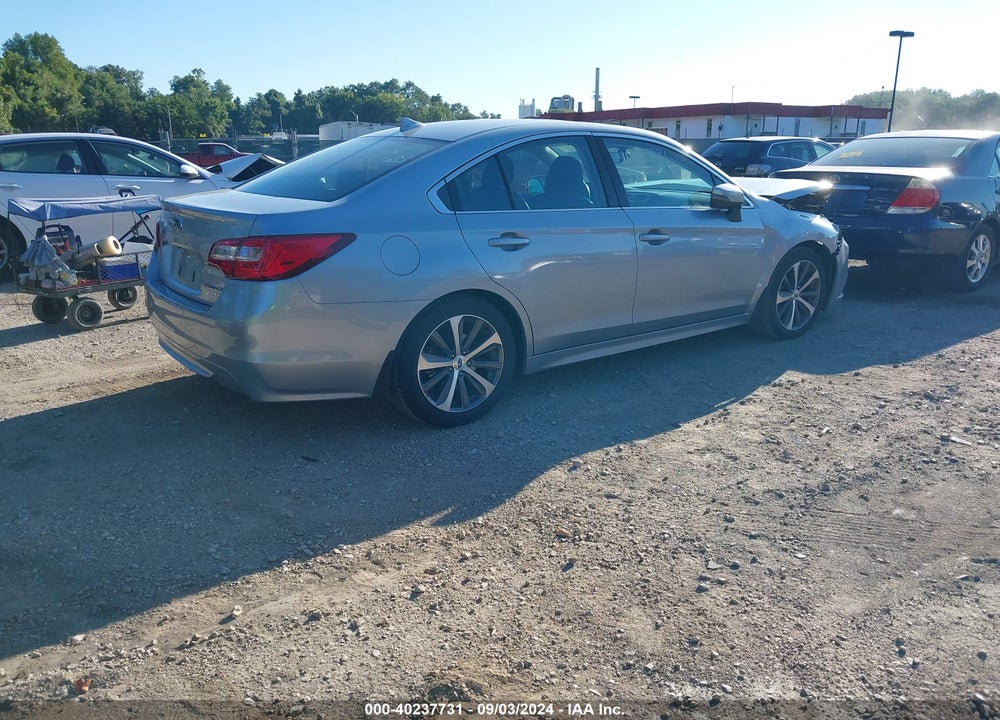 2017 SUBARU LEGACY 2.5I LIMITED VIN: 4S3BNAN68H3043296