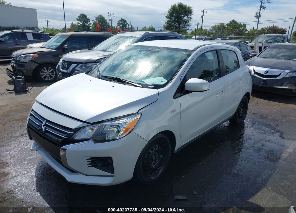2022 MITSUBISHI MIRAGE ES/LE VIN: ML32AUHJ2NH002015