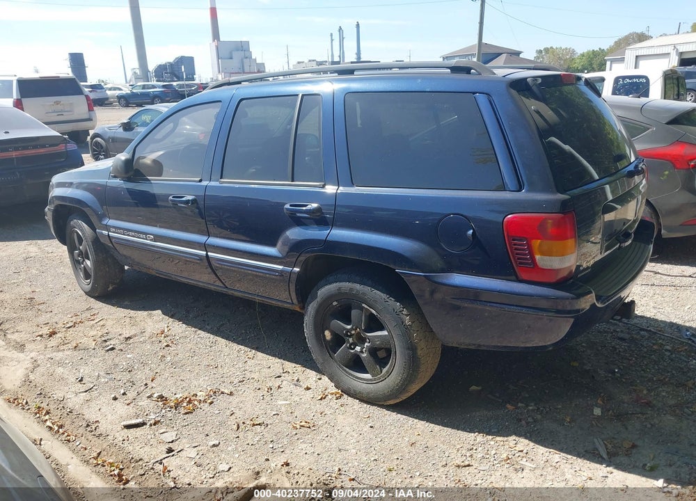 2004 CHEROKEE JEEP GRAND  OVERLAND VIN: 1J8GW68JX4C232213
