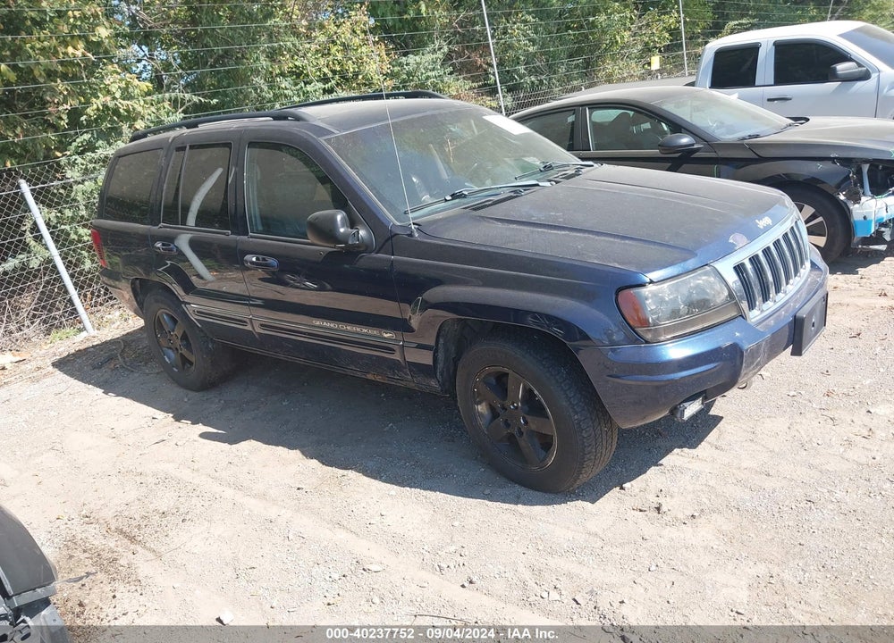 2004 CHEROKEE JEEP GRAND  OVERLAND VIN: 1J8GW68JX4C232213