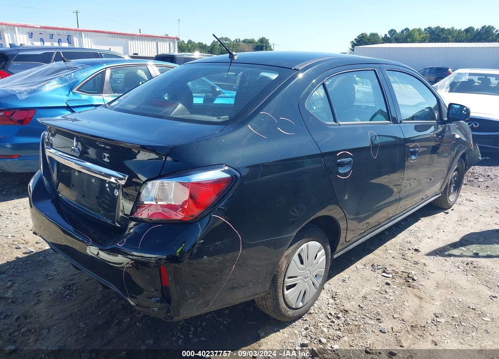 2023 MITSUBISHI MIRAGE G4 BLACK EDITION/ES/LE VIN: ML32FUFJ4PHF01506