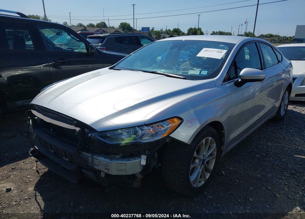 2019 FORD FUSION SE VIN: 3FA6P0HD6KR136493