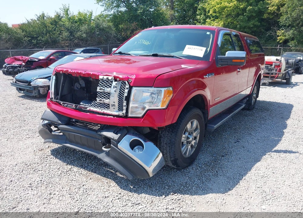 2012 FORD F-150 LARIAT VIN: 1FTFX1ET7CFA64360
