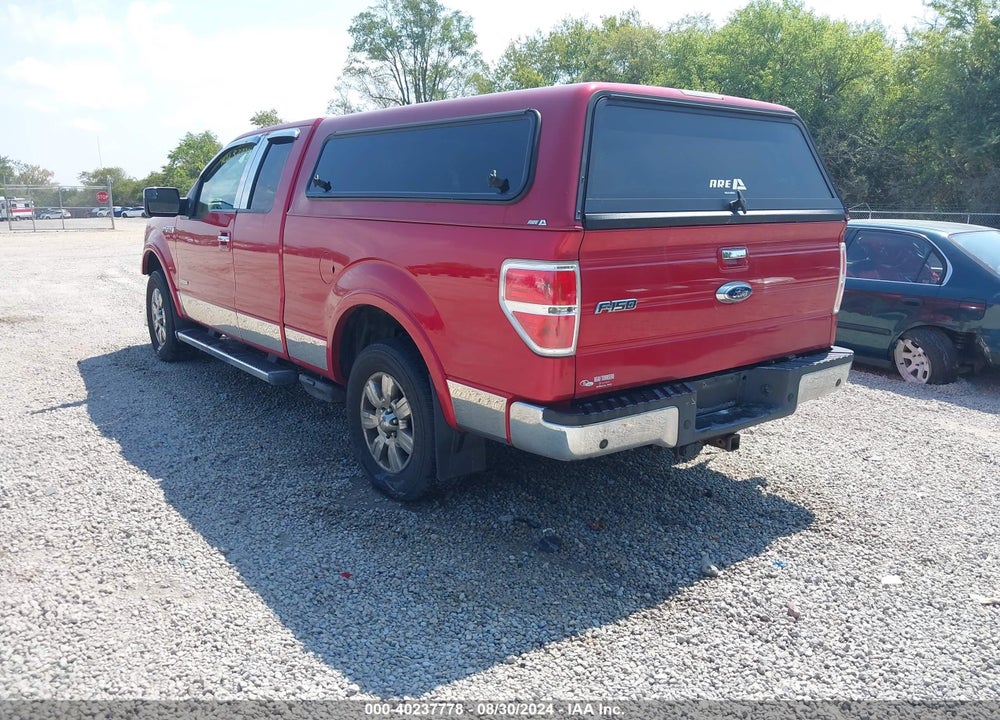 2012 FORD F-150 LARIAT VIN: 1FTFX1ET7CFA64360