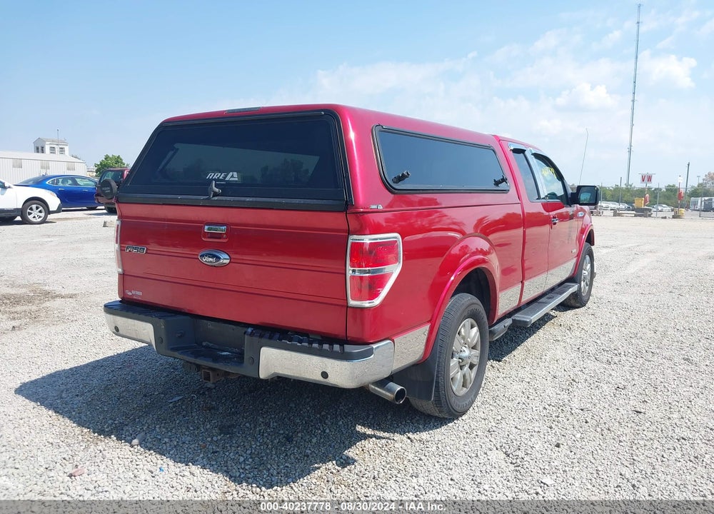 2012 FORD F-150 LARIAT VIN: 1FTFX1ET7CFA64360