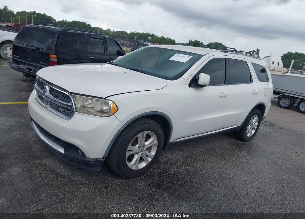 2012 DODGE DURANGO CREW VIN: 1C4RDHDG9CC144280