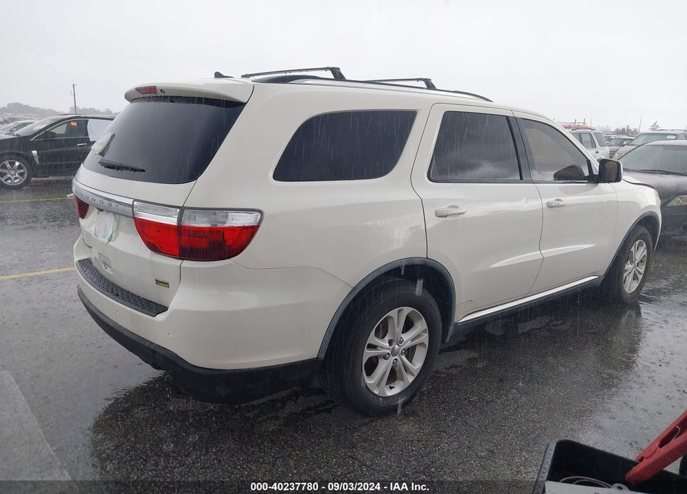 2012 DODGE DURANGO CREW VIN: 1C4RDHDG9CC144280