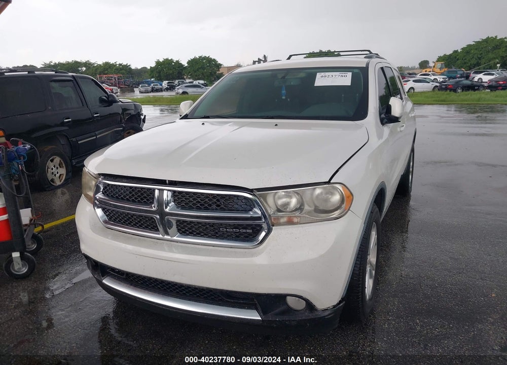 2012 DODGE DURANGO CREW VIN: 1C4RDHDG9CC144280