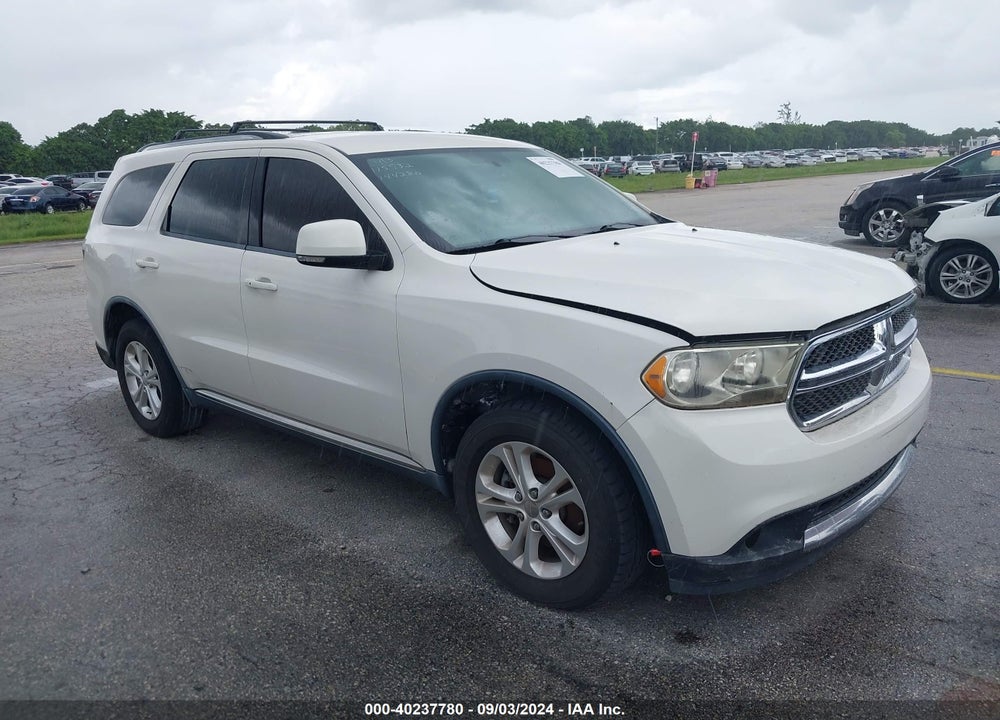 2012 DODGE DURANGO CREW VIN: 1C4RDHDG9CC144280