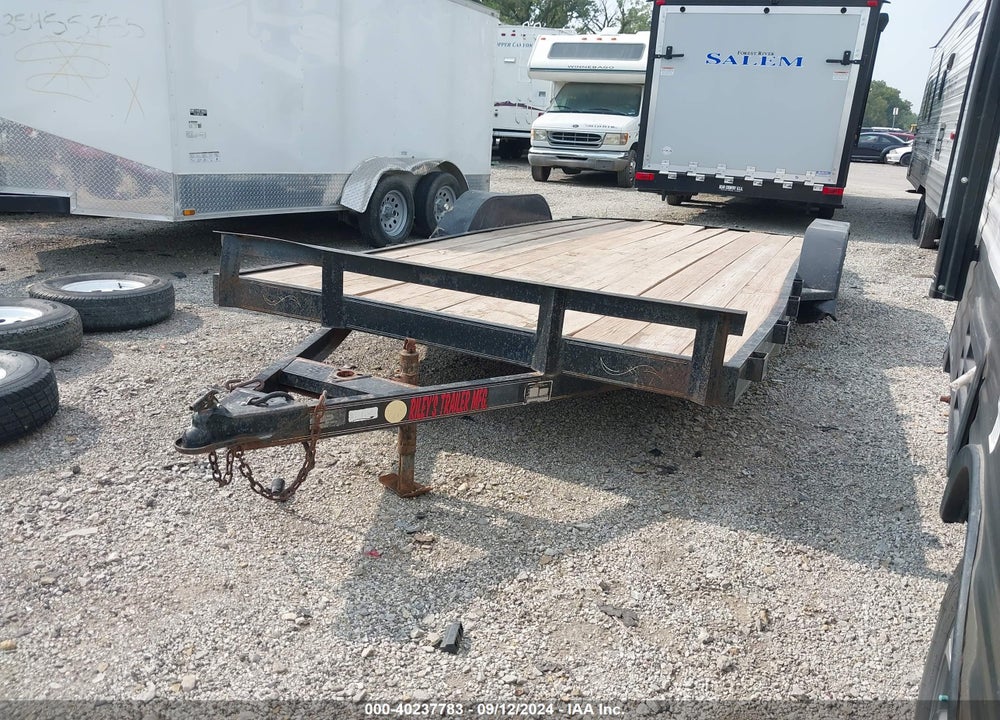 2009 SMILEY RILEY'S TRAIL UTILITY TRAILER VIN: 5YTFX18239S000489