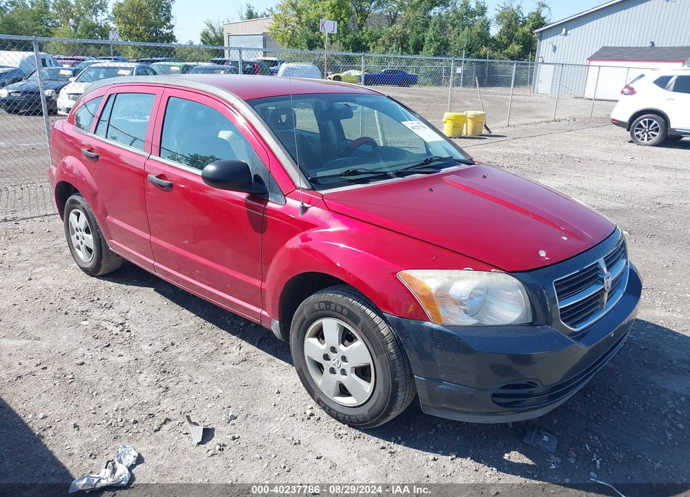 2007 DODGE CALIBER VIN: 1B3HB28B07D124966