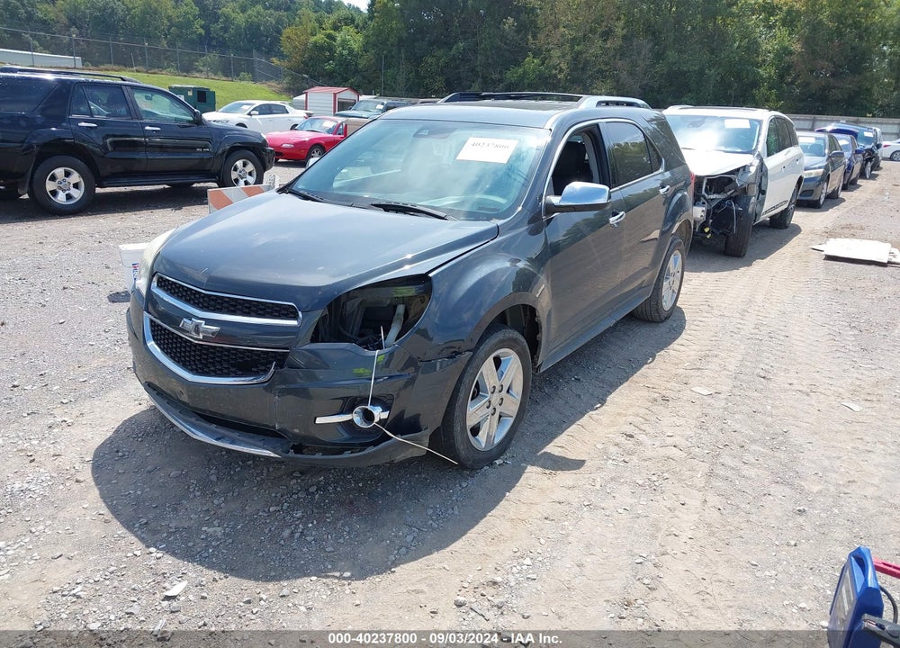 2014 CHEVROLET EQUINOX LTZ VIN: 2GNALDEK7E6362541