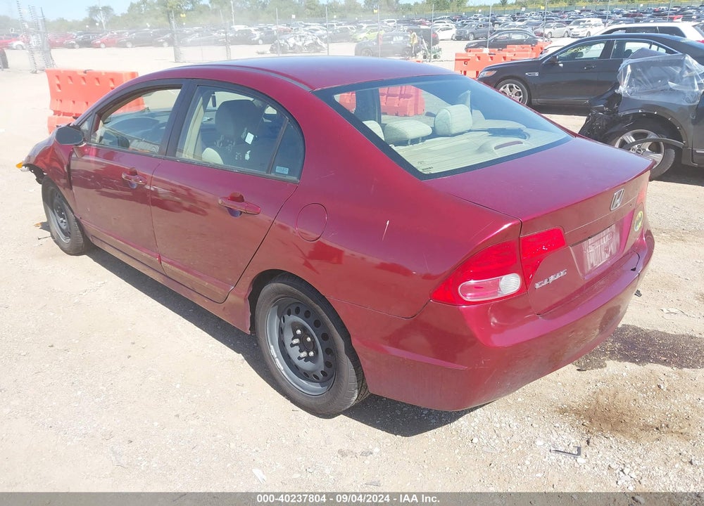 2006 HONDA CIVIC LX VIN: 1HGFA16586L113588