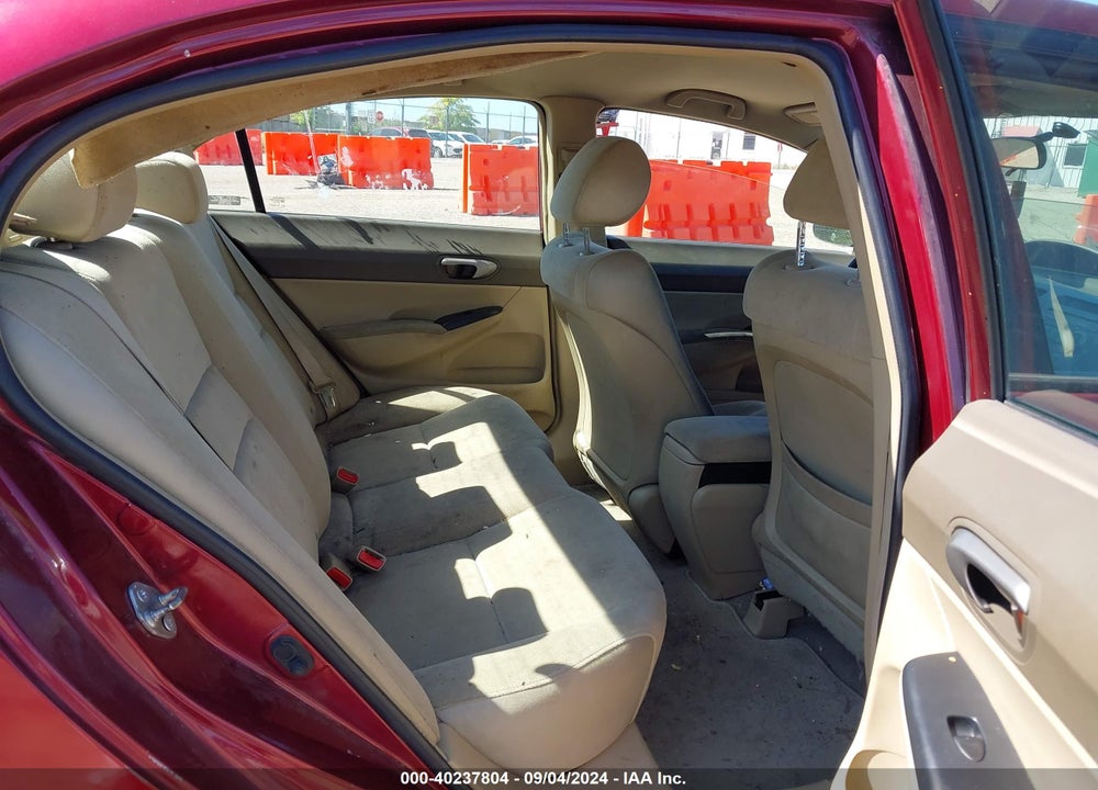 2006 HONDA CIVIC LX VIN: 1HGFA16586L113588