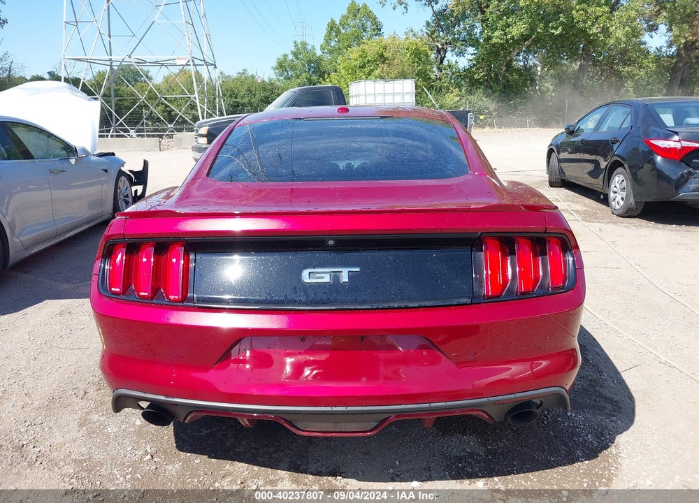 2016 FORD MUSTANG GT PREMIUM VIN: 1FA6P8CF1G5229360