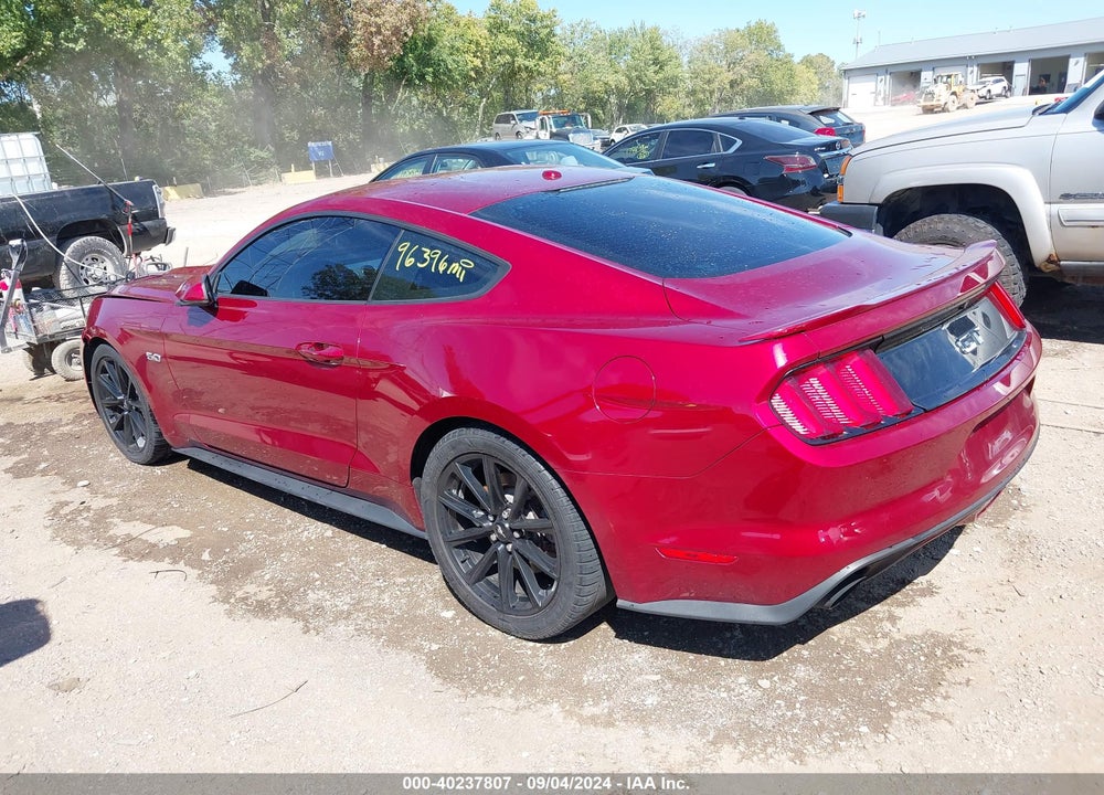 2016 FORD MUSTANG GT PREMIUM VIN: 1FA6P8CF1G5229360