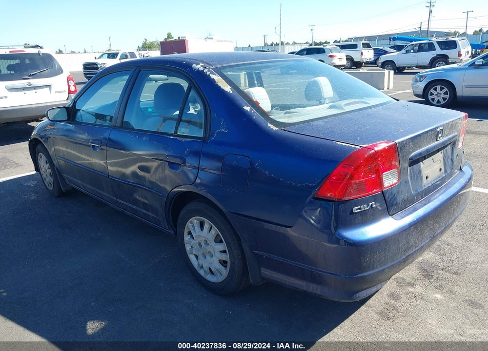 2005 HONDA CIVIC LX VIN: 2HGES16585H613089