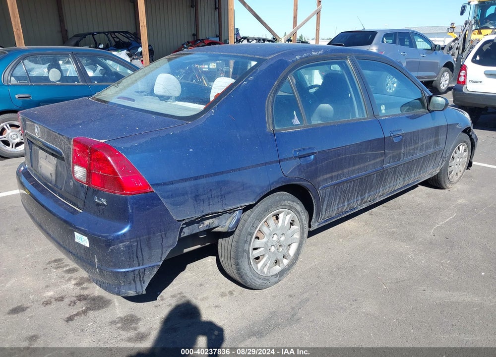 2005 HONDA CIVIC LX VIN: 2HGES16585H613089