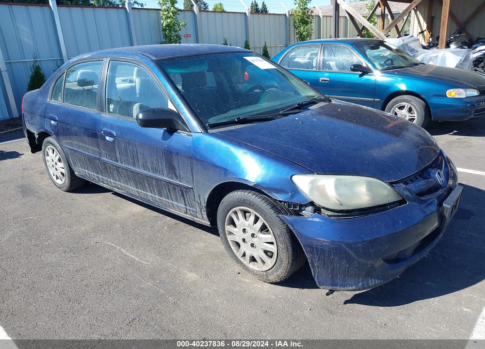 2005 HONDA CIVIC LX VIN: 2HGES16585H613089