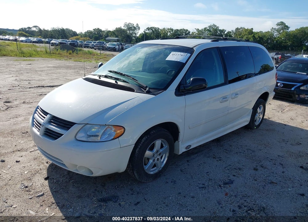 2007 DODGE GRAND CARAVAN SXT VIN: 2D4GP44LX7R282978