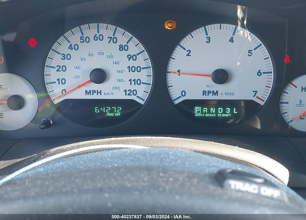 2007 DODGE GRAND CARAVAN SXT VIN: 2D4GP44LX7R282978