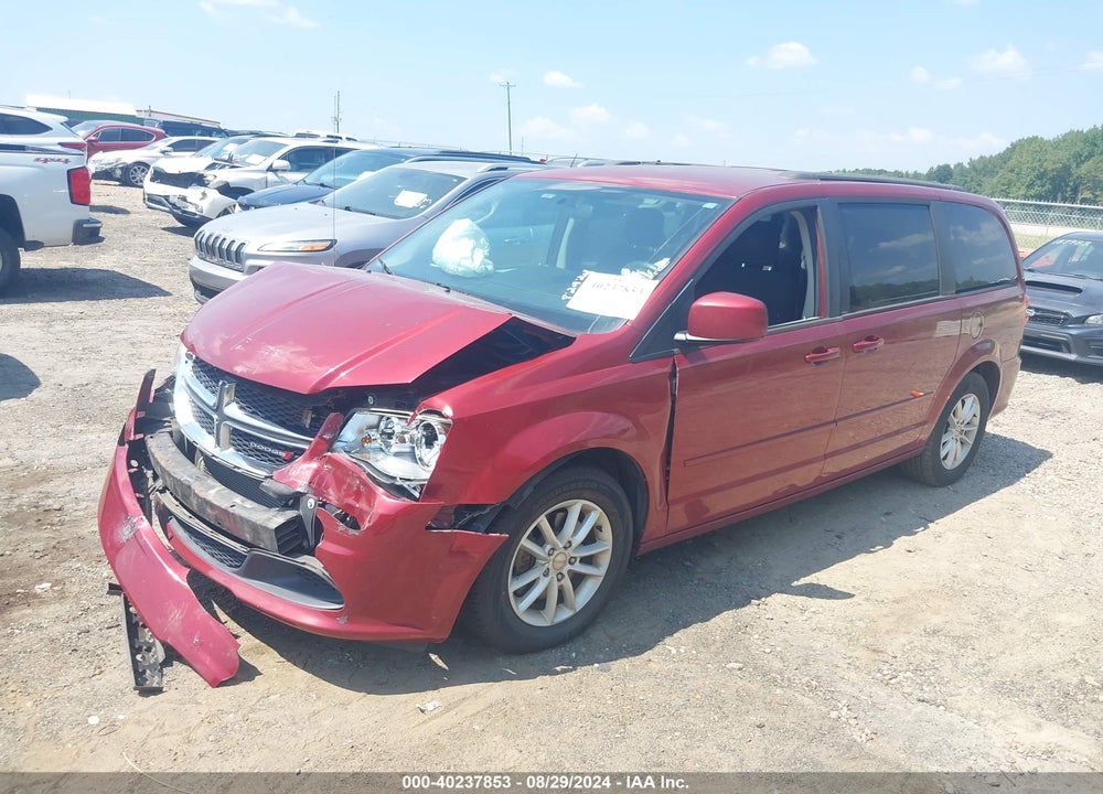 2014 DODGE GRAND CARAVAN SXT VIN: 2C4RDGCG2ER182455