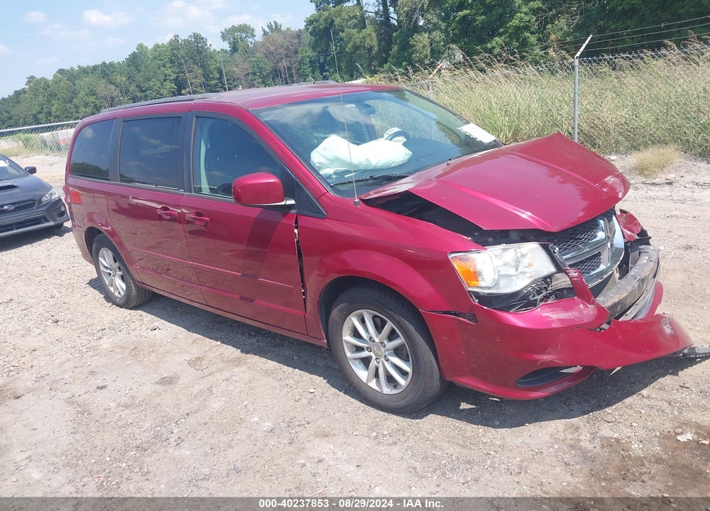 2014 DODGE GRAND CARAVAN SXT VIN: 2C4RDGCG2ER182455