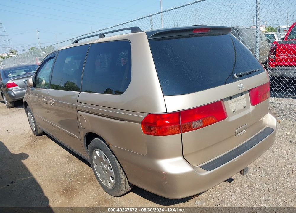 2001 HONDA ODYSSEY EX VIN: 2HKRL18661H600359